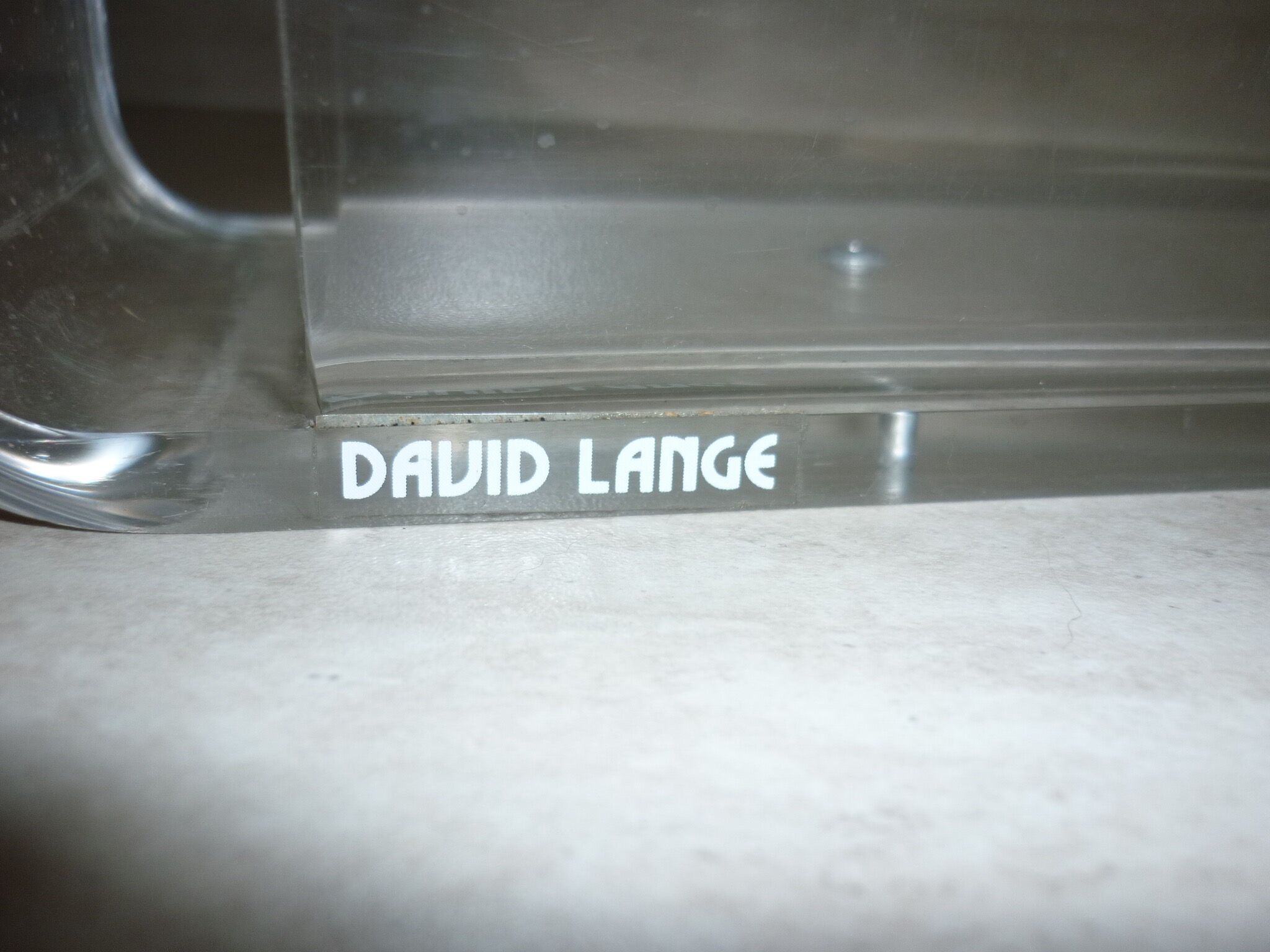 Magazine holder by David Lange 1970s