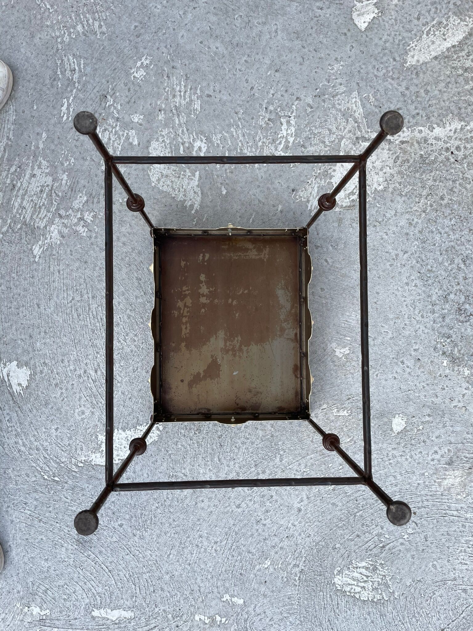 Pair of Provencal style bedside table