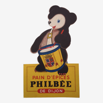 Gingerbread Philbée advertising display