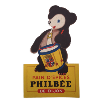 Gingerbread Philbée advertising display