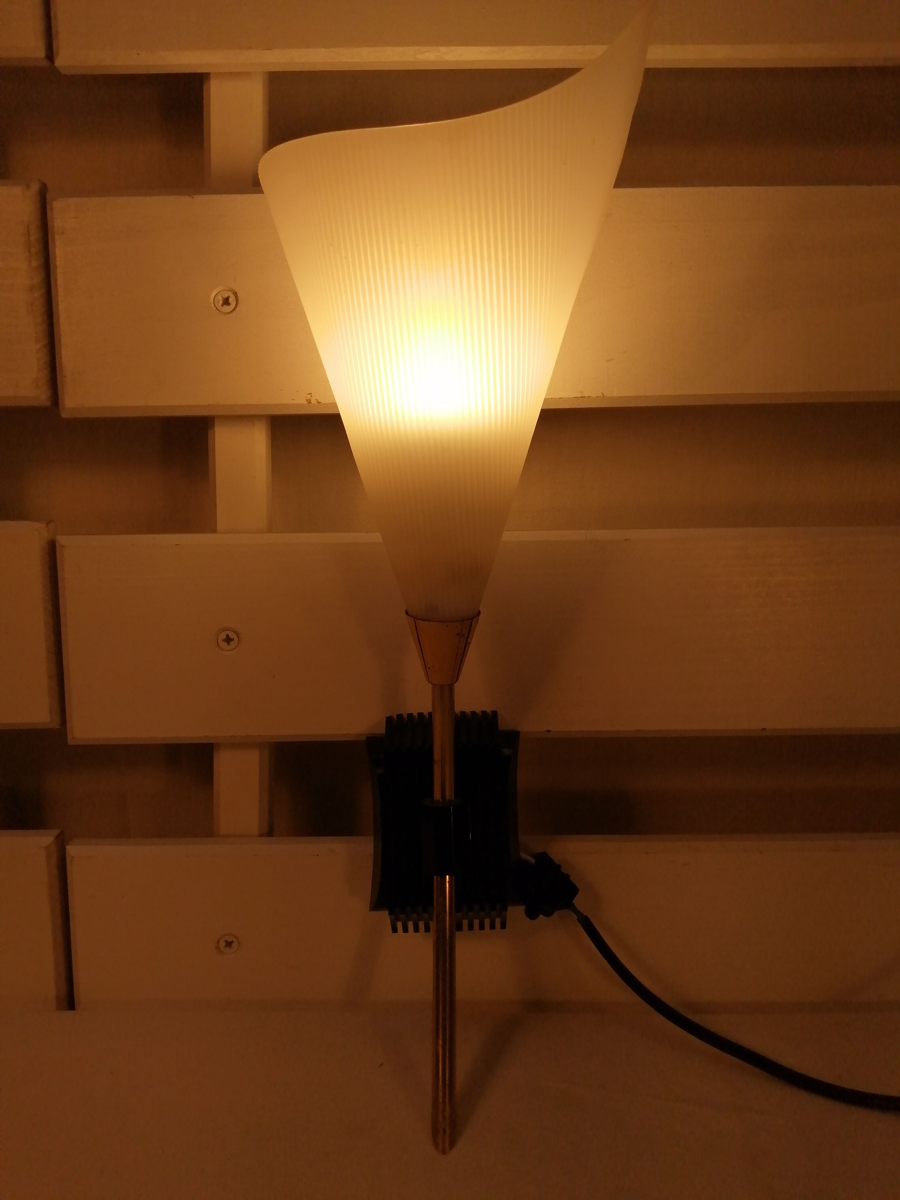 Duo wall lamps vintage tulip - 50s