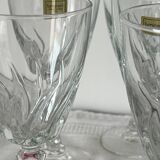 6 stemmed wine glasses flamenco model Luminarc