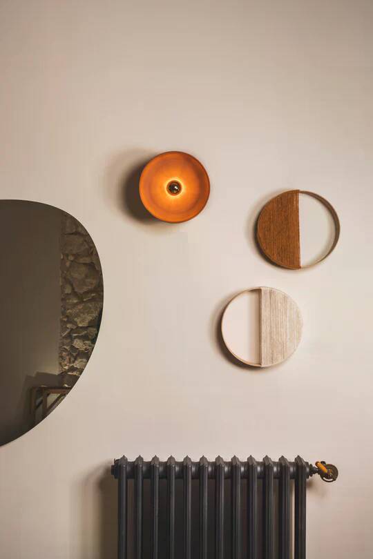 URSULE - Red terracotta - Wall light