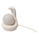 Beautiful vintage ceramic COBRA table lamp with thin milky white glass shade/dome. RAF Sweden 70-80s