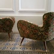 Organic couch 50s/60s design low Italian vintage