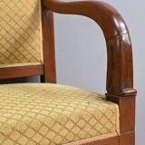 Mahogany landing sofa, Restoration period – Part 1, 19th century