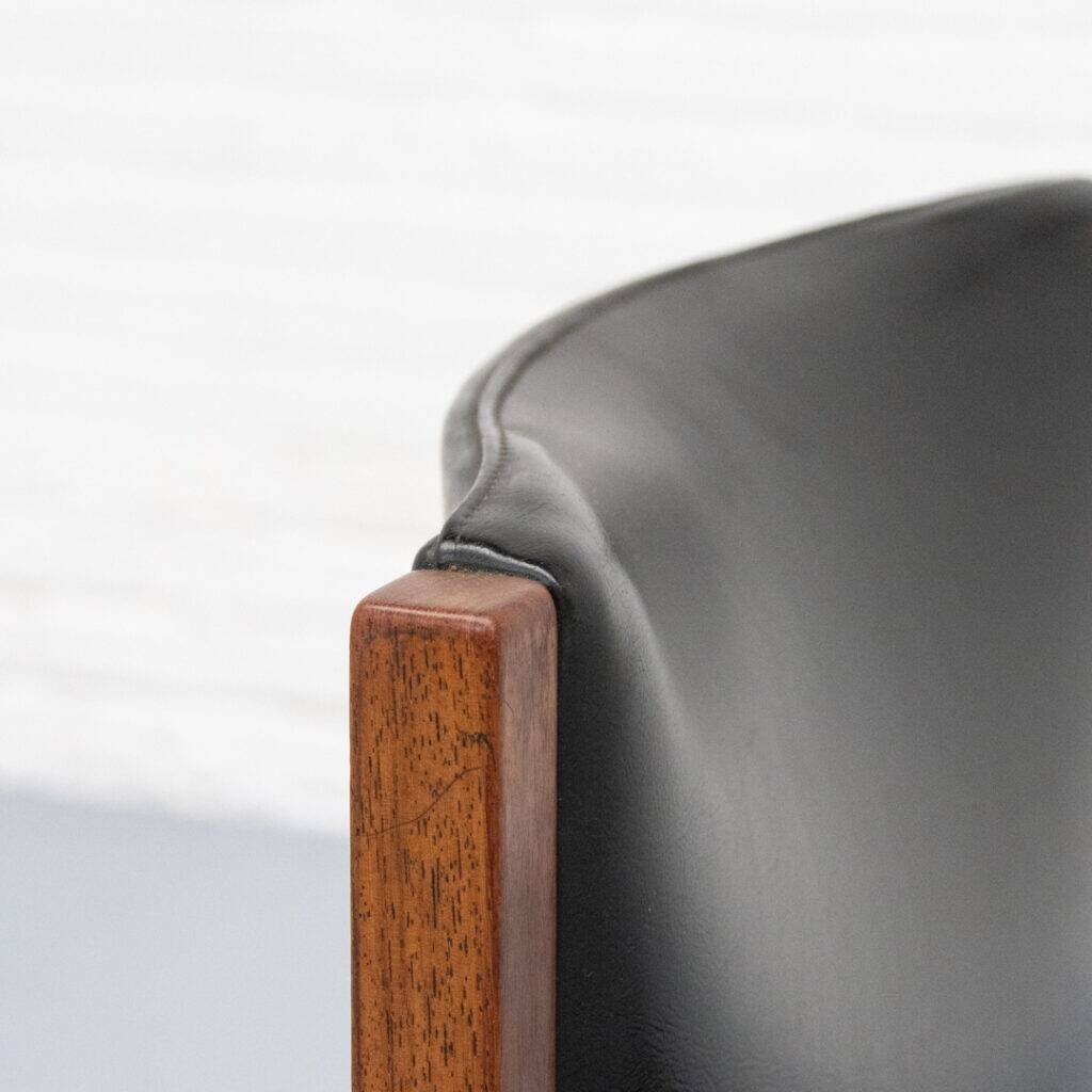 Italian Dining chair set by Tito Agnoli