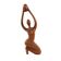 Teak sculpture woman, Danish design, 1970s, made in Denmark