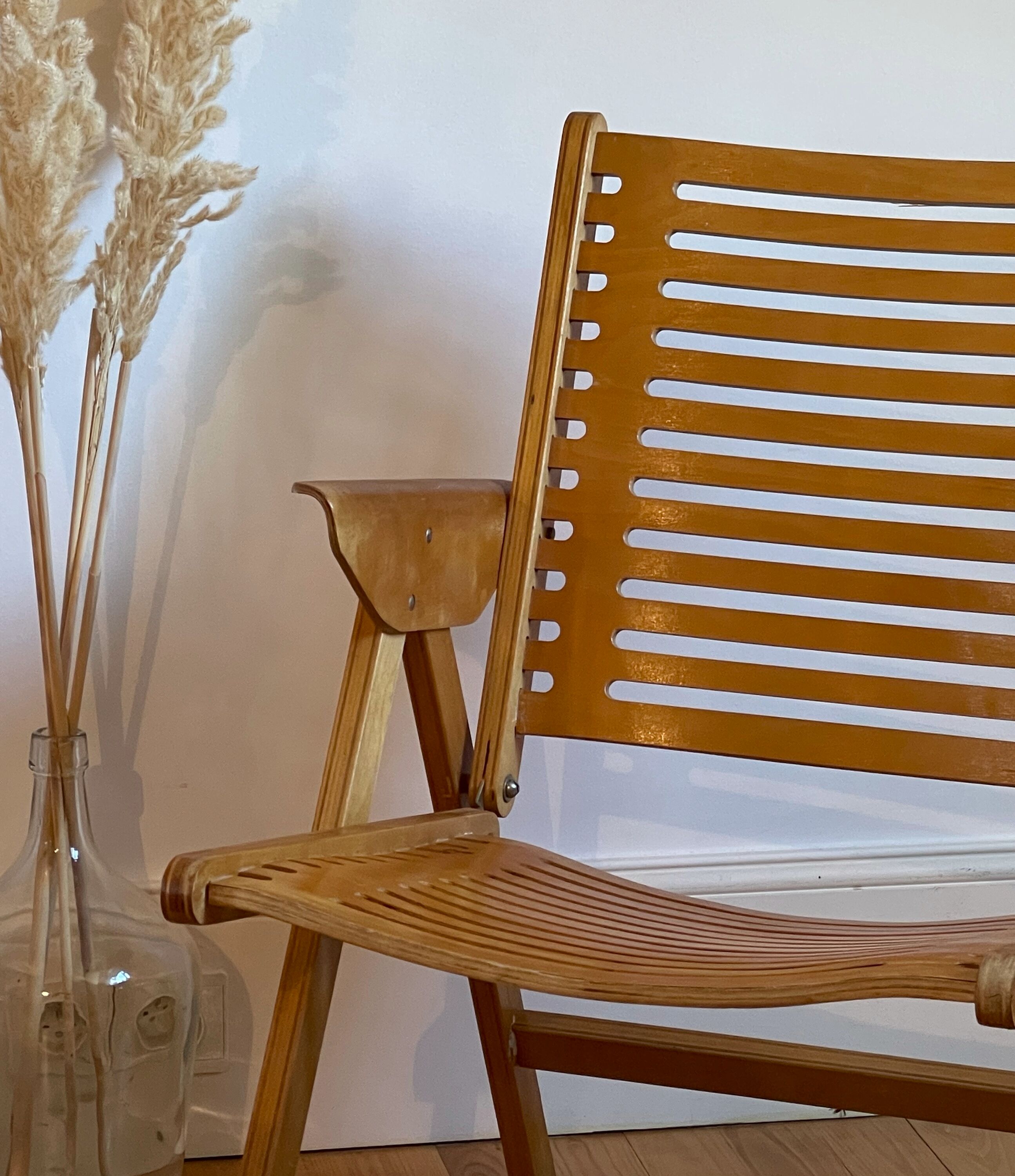 Pair of Rex armchairs by Niko Krajl for Impakta Les, 1956