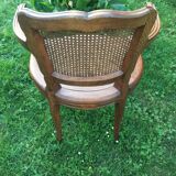 Canine Louis XV style office armchair