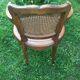 Canine Louis XV style office armchair