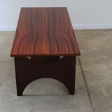 Mid century modern mahogany Coffee Table, 1970´s, Soviet Union
