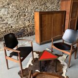 Pair of arne Vodder armchairs - fd-184