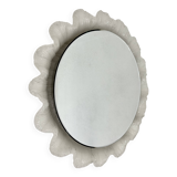 Vintage Lucite wall mirror with backlight , 1970’s , Germany