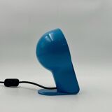 Harveiluce 'Panda' 70s Blue Desk Lamp Ambrogio Pozzi Design