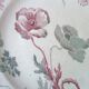 Compote dish, footed bowl Longwy pottery Poppy model