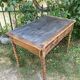 Small antique desk - beautiful patina - 99 x 60