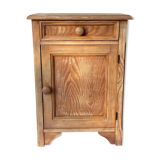 Vintage pine bedside table