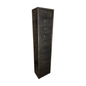Furniture Ronéo industrial flaps wood metal