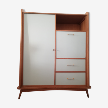 Armoire secrétaire années 50