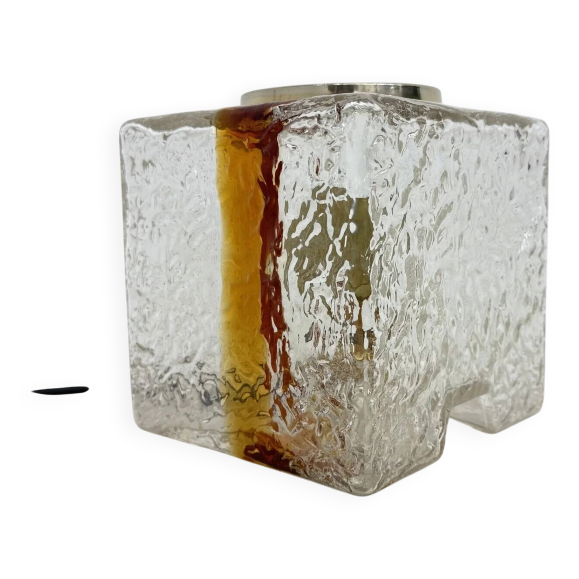 Murano glass table lamp by Toni Zuccheri for Mazzega, 1970s