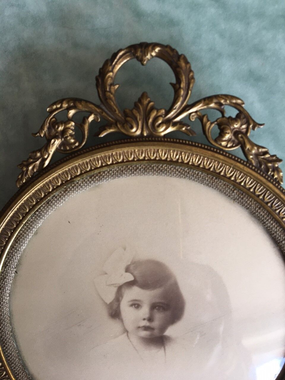 Former rare brass frame