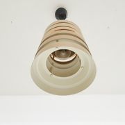 Granhaga Carl Thore Sweden brass pendant light from the 1960s