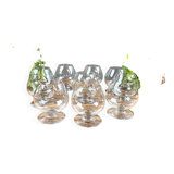 10 Baccarat crystal brandy glasses