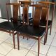 Set of 4 rosewood chairs designed by Henning Sorensen, Denmark, 1960.