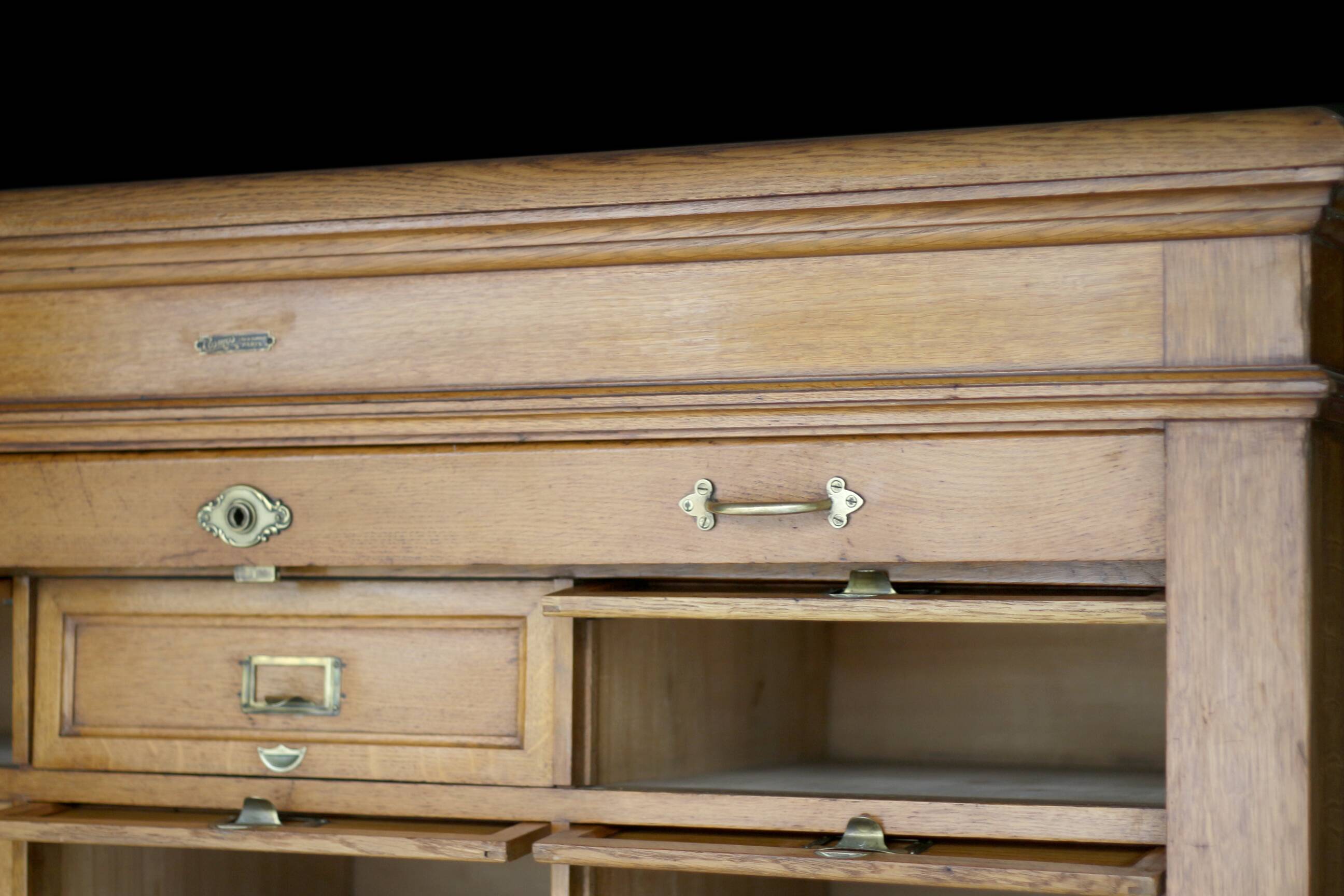 Rare : superbe cartonnier cosmos (vers 1900). marque légendaire !