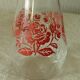 Hyacinth vase in glass decoration grave years 1950