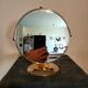 vintage table magnifying mirror