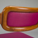 4 chaises en teck par Johannes Andersen pour Uldum