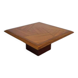 Zebrano wood coffee table