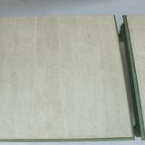 Pair of low tables square Etruscan style bronze skated to the antique circa 1970'