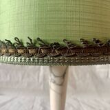 Vintage alabaster and brass table lamp