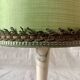 Vintage alabaster and brass table lamp