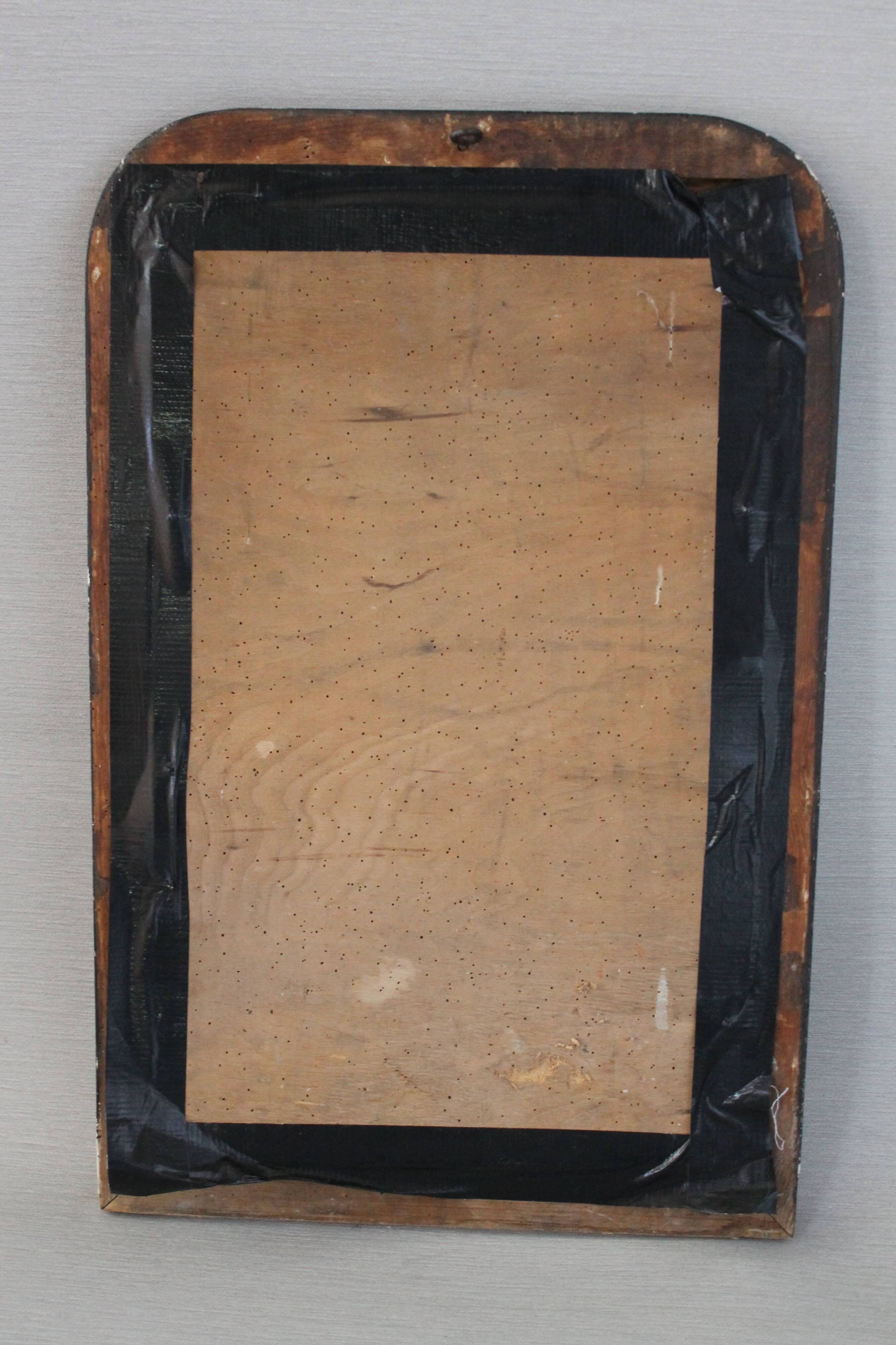 Napoleon III-era mercury mirror (circa 1860)