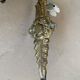 Old bronze wall light