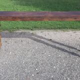 Console plateau chène feet of billiards