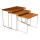 3 modernist nesting tables