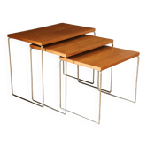 3 modernist nesting tables