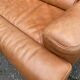 Scandinavian 2-seater canapé in genuine leather from De Sede, Switzerland, 150cm.