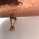Old vintage copper buche door