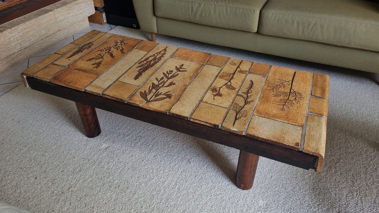 Table basse roger capron