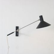 1960s Model “7105” wall lamp by J.J.M. Hoogervorst for Anvia, Netherlands