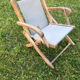 Folding vintage garden chair