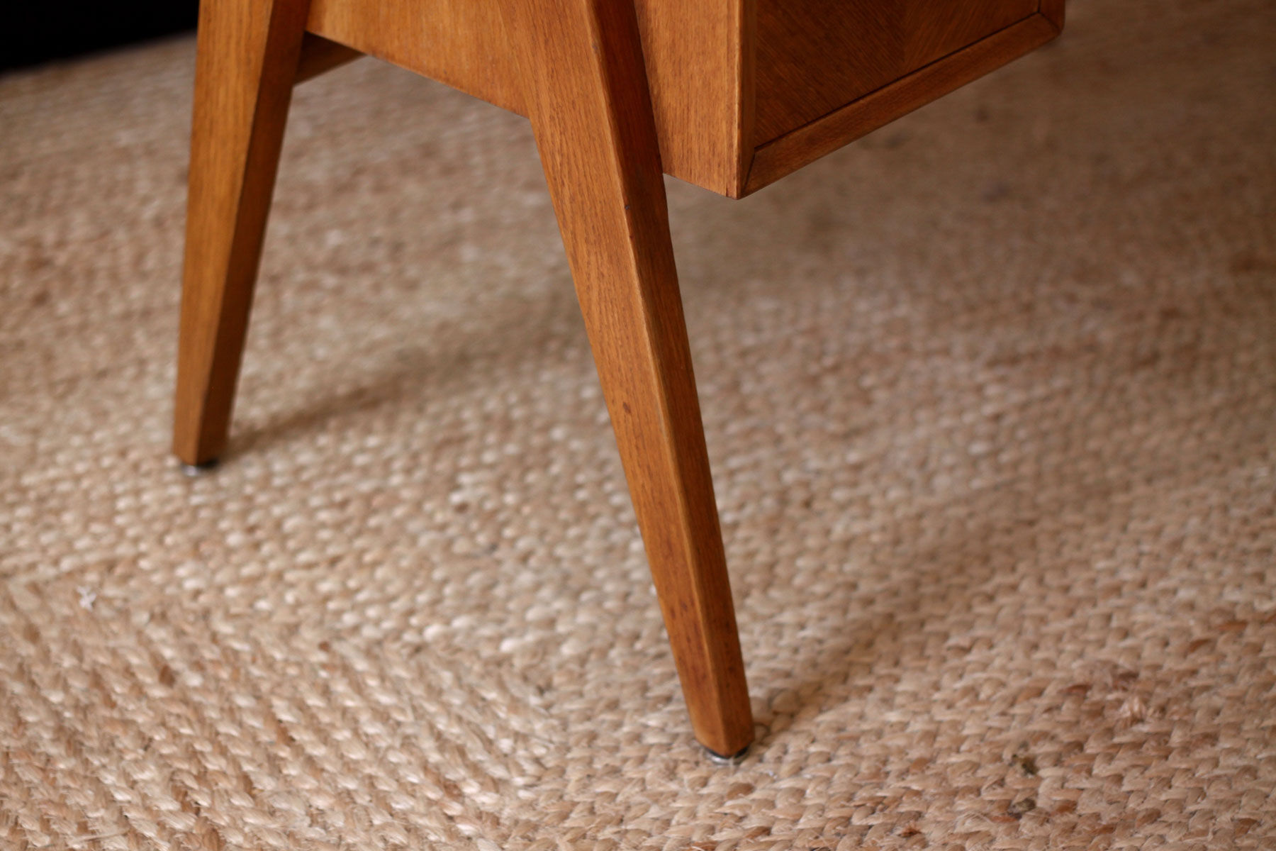 Vintage desk feet compass
