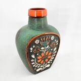 Large Mid Century Carstens Toennieshof Floor Vase, Design by Dieter Peter
