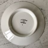 low compotier Sarreguemines model "Nomeny" art deco 30s